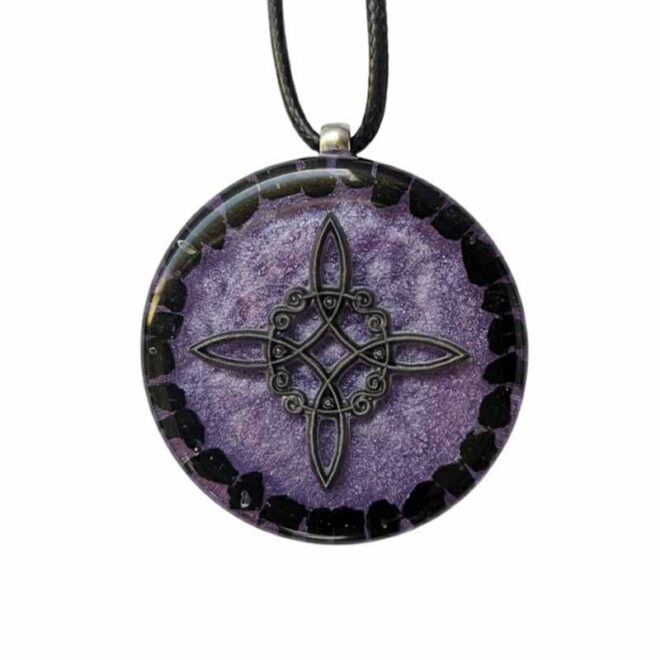 Colgante Orgonita Nudo de la Bruja