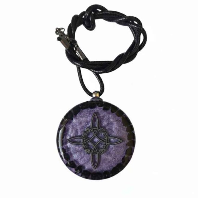 Colgante Orgonita Nudo de la Bruja
